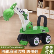 Children's Toy Car Excavator Engineering Ride-On Car Seat Large Baby Machine Hook Rotating Ride-On E
