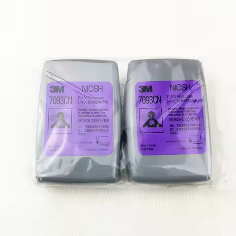 1pair 3M 7093CN Hydrogen Fluoride Cartridge/Filter Respiratory