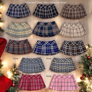 HH480 MINI CHECKED SKIRT (490.-)