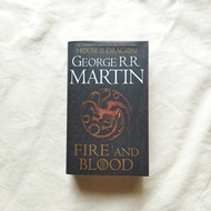 Fire and blood - george r martin house of the dragons mmp mti original imported preloved like new