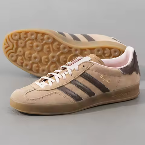 Adidas (Adidas) Trefoil Men's and Women's Sports Shoes Gazelle Indoor Retro Fashion Casual Shoes Jr8