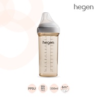 Hegen PCTO ขวดนมพร้อมจุกนม Feeding Bottle PPSU 11oz/330ml เบอร์ 3 Fast Flow น้ำนมไหลเร็ว