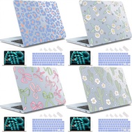 Water Blue Print Hard Case Compatible For MacBook 2025 M4 Air 13 A2681 A3113 A3240 Air 15 A2941 A311