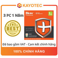 Phần mềm diệt virus BKAV Pro Internet Security AI 3 PC 1 năm
