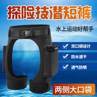 Diver Pants Technical Diving Shorts Counterweight Parts Bag Multifunctional Scuba Diving Shorts for 