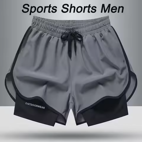 2024 Training Men Running Shorts Sports Jogging Fitness Breathable Sportswear Quick Dry Mens Gym Men