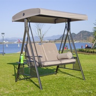 Outdoor Swing Hanging Chair Rocking Chair Panama Swing Garden Patio Swing Chair Iron Hanging Basket 