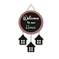 Welcome To Our Home Quotes Wooden Wall Hanging Decorative Items for Home Decor