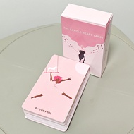 10.3*6cm Gentle Heart Tarot 78 Pcs Pink Cards Bring To The Surface The Truths That You Subconsciousl
