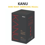 KANU Dark Roast Americano Mini Bean Coffee 90 Sticks Black Coffee