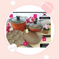 Neoflam Aluminium Cookware/ Periuk Masak Neoflam/ Neoflam 韩国陶瓷锅