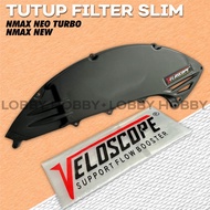 HITAM Motorcycle FILTER COVERSlim Black FILTER Lid COVER THICK NOT EASILY BROKEN Air FILTER housing 