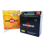 【KOYOKO】YB5L-BS SEALED Motorcycle Battery Bateri Motor YAMAHA LC135(V1)/EGO(V1)/EX5 STARTER/KRISS