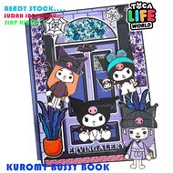 Paper dolls house toca boca kuromy purple bussy book Children's Toys Disassembly paper dolls