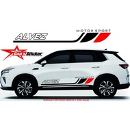 Side Decal Wuling Alvez Sticker Wuling Alvez New