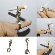 Termurah Holder rokok Cincin pria tengkorak naga punk style men ring