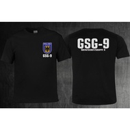 [COD]T New Casual T-Shirt Short Sleeve Printed With Police Pattern Gsg9 Gsg9 Black Size S-5XL