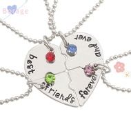 BORRAONE 4 Bff Friend Love Necklace Nice Gift Necklace
