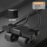 全城熱賣 - 四輪兩輪回彈肘撐健腹輪 男女收腹卷腹運動練腹肌家用健身器材（送貨上門）