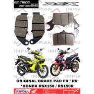 BRAKE PAD *06455-K56-N01TH (FR) / 06435-KPP-T01 (RR) FOR HONDA RSX150 / RS150R ORIGINAL BSH HONDA SP