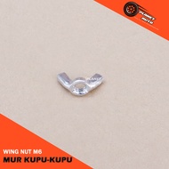 Mur Kupu-Kupu M6 Baut 10 mm Mur Kuping Wing Nut Harga Untuk 10 Pcs