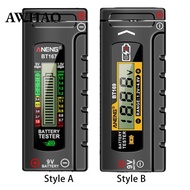 [AWHAO] Household Battery Tester 1.2-4.8V 9V Electrical Equipment Multi Purpose Lightweight Convenie