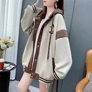 Bomber Unisex Shirt - Jacket Cute Bear Hoodie Hoodie Hoodie 2 Layers Embroidered Cute Bear