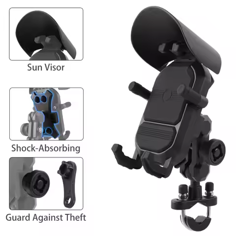 Mobile Phone Holder for HONDA CB650R CB1000R CB750 CB1100 CB1300 CM300/500/1100 NT1100 NC750X XL750 