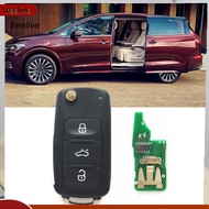 freelive|  Replacement 3 Buttons 434MHz Remote Flip Key Fob 5K0 837 202 AD for Volkswagen