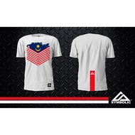 SYMBOLIC MALAYSIA - FLAG (WHITE)