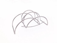 設計款微笑型不鏽鋼砧板架　多層分隔　厚薄區分　廚房收納置物架