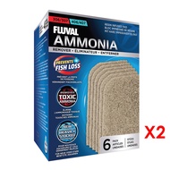 FLUVAL 306 406 307 407 AMMONIA REMOVER(2 PACK) (FV258)