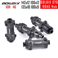 GOLDIX 370 DT SWISS 350 Disc Brake Road Bike Hubs Straight Pull Sealed Bearing Super Light The Centr