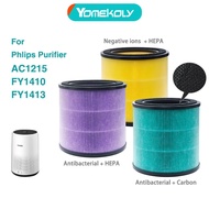 For Philips FY0194 AC0820 AC0810 AC0819 Air Purifier Replacement Negative Ion Antibacterial Deodorant HEPA Filter