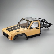 1/10 TRX4 SCX10 RC nylon rear cage pickup truck shell 313 324mm wheelbase universal