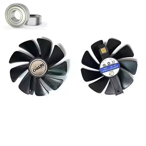 Kankeirr CF1015H12D RX580 GPU fan suitable for Sapphire Radeon RX 470 480 580 570 graphics card