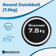 STARK FITNESS Round Dumbbells (2.5kg, 5kg, 7.5kg, 10Kg) - SOLD PER PAIR