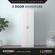 [FREE Shipping & FREE Installation] KitchenZ 2 Door Wardrobe Storage Cabinet Extra Larger Storage Sp