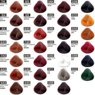 PROFESSIONAL COLOUR CREAM HAIR DYE SALON NATURAL BROWN/MATT BLONDE/GREEN/ASH BLONDE/LIGHT GOLD