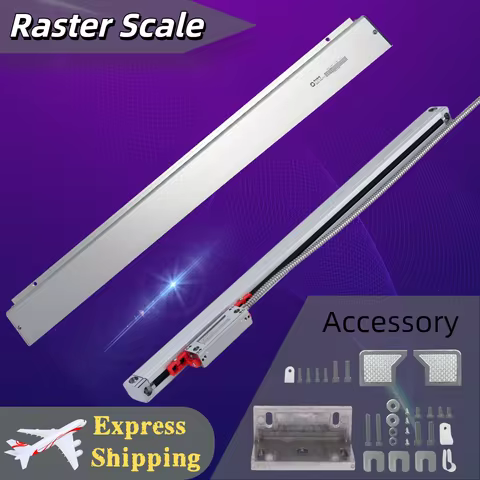 KA-300 Grating Ruler Sensor DRO 1um TTL Glass Linear Scale 620mm-1020mm 770mm 820mm 970mm for Lathe 