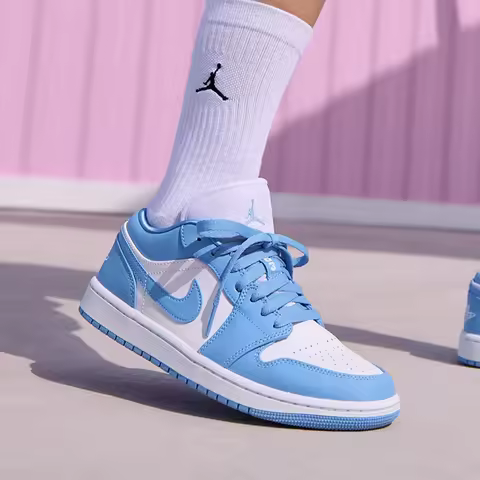Nike genuine JORDAN women's low cut classic sports wear-resistant basketball shoes AO9944-441