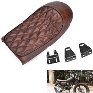 Motorcycle Seat Vintage Saddle Leather Cafe Racer For Honda CB CL CB100 CB125 CB175 CB200 CB350 CB360 CB400 CB450 CB500