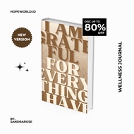 Daily Journal - Wellness Journal by SANDRAROSE, Gratitude Journal, Gratitude Planner, Journal Book, 