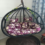 ST/🎽Hanging Chair Thick Rattan Hanging Basket Indoor and Outdoor Single Rattan Chair Rocking Chair Hammock Double Swing