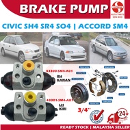 S2U Rear Wheel Brake Pump Honda Civic SH4 SR4 SO4 Accord SM4 Cylinder Hydraulic Brake Part Pam Brek 