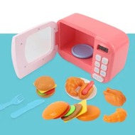 [SK] BB1112T Microwave Oven Toy Kids Toys Creative Playset Kitchen Food Pretend Playing Toy微波炉玩具 儿童玩