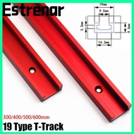 ESTRENAR 1Pcs T-Slot Track, T Slider Fixture Slot Slide Slide Guide Rail T-Track,  Aluminium Alloy 1