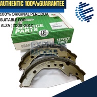 100% ORIGINAL PERODUA REAR BRAKE SHOE 04495-46R10 ALZA ( 2008 - 2012 )