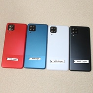 New For Samsung Galaxy A12 A125 A125F/DS Plastic Battery Back Cover A 12 Rear Door Housing Case Side