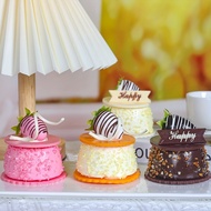 Artificial Mousse Cake Simulation Cake Model Fruit Chocolate Cake Wedding Table Decorations Photogra